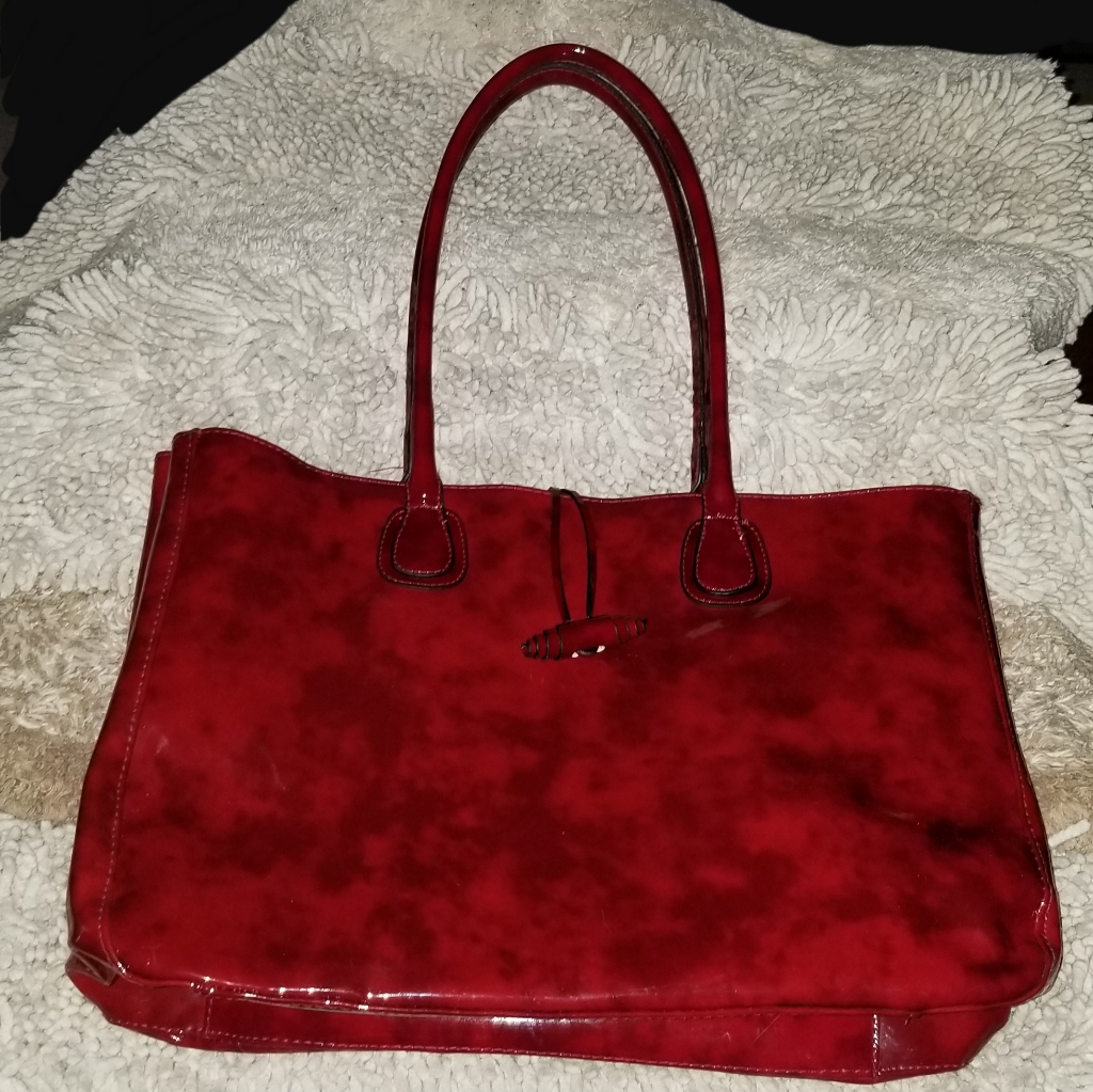 Red Pattern Tote